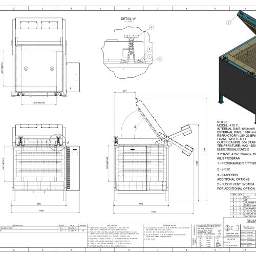 K10TL Large Kiln